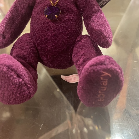 February Bear of the month Amethyst Russ NWT - Picture 3 of 7